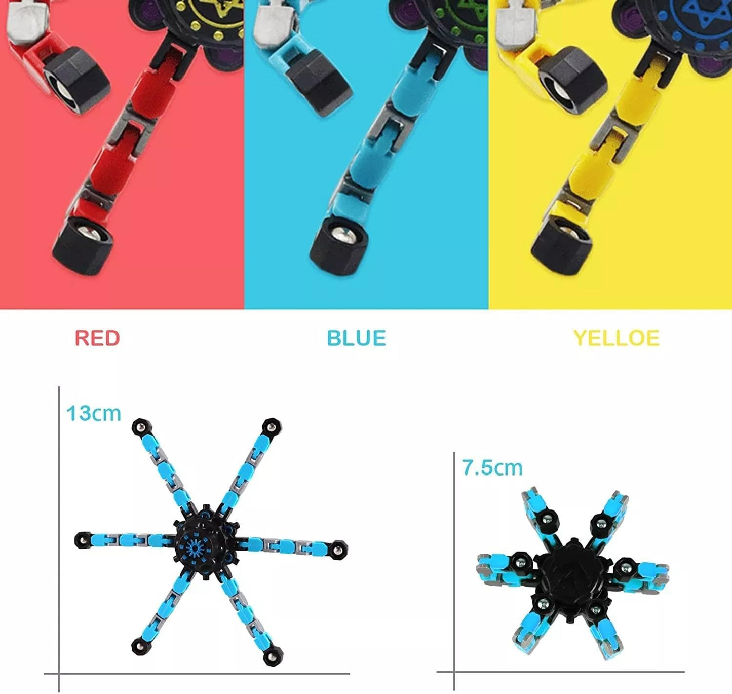 لعبة سبينر التحول العنكبوتي – Gyro Deformation Transform Spinner