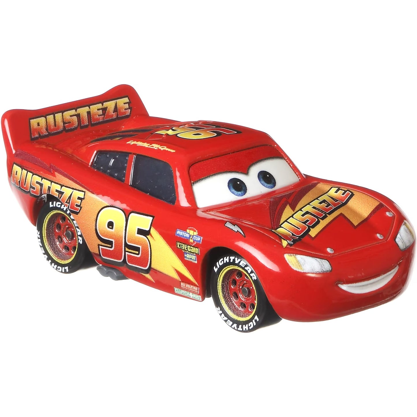 سيارة لايتنينج ماكوين الريموت كنترول للأطفال – سيارة سباق حمراء مستوحاة من Cars | Lightning McQueen RC Car for Kids – Red Remote Control Racing Car