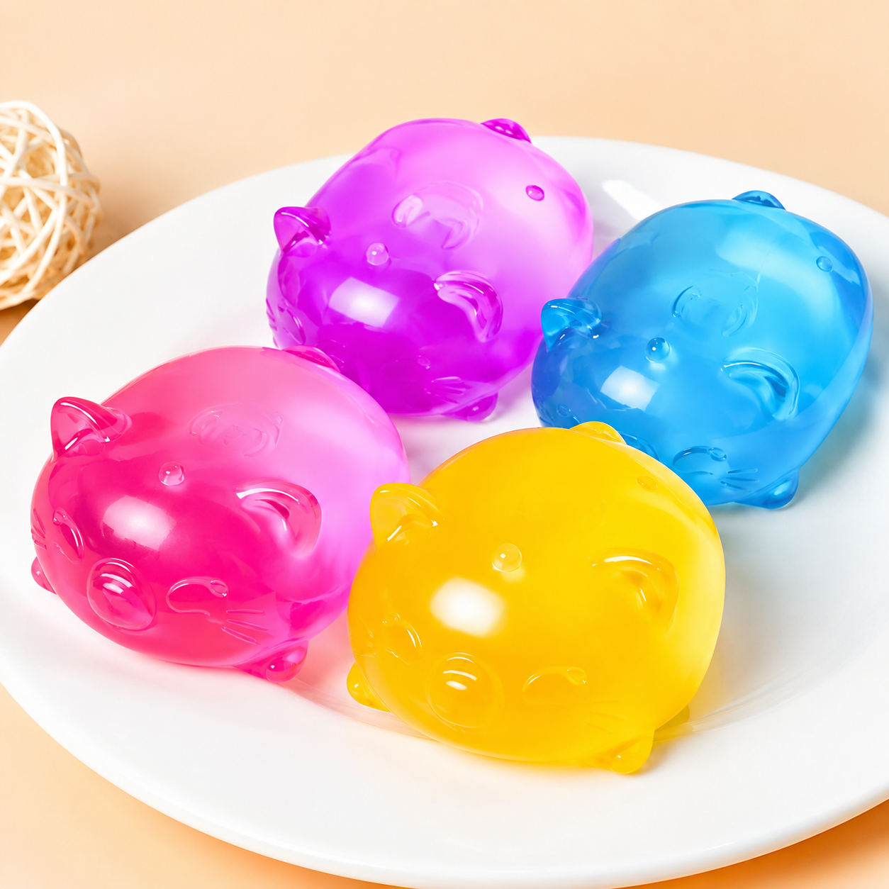 Cute Kitty Squishy Stress Relief Toy – Ultra Soft Slow Rising Sensory Fidget