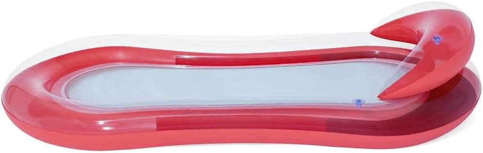 مرتبة استرخاء مائية قابلة للنفخ من Bestway – كرسي عائم فاخر للمسبح مع مسند رأس 💦☀️