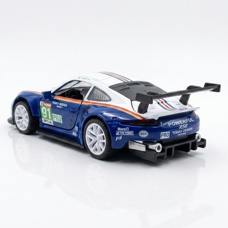 مجسم سيارة رياضية للسباقات 1:32 – نموذج معدني واقعي لمحبي السيارات | 1:32 Racing Sports Car Model – Realistic Die-Cast Collectible