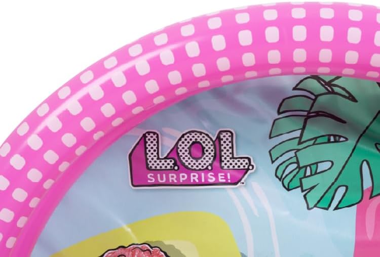 مسبح أطفال دائري قابل للنفخ بتصميم LOL Surprise – 2 حلقة (61 × 12 سم)