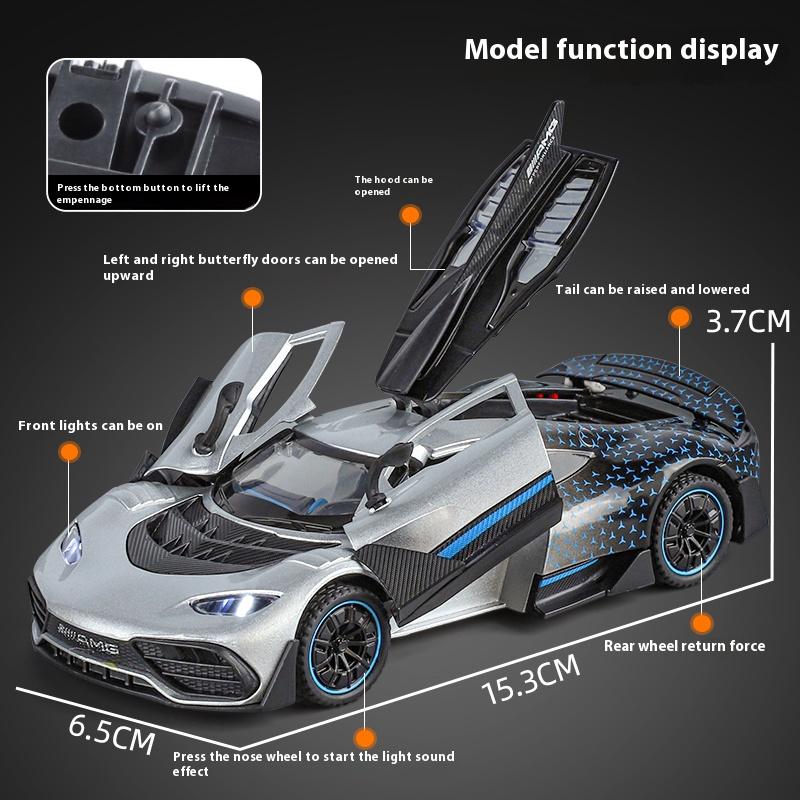 سيارة مرسيدس AMG ONE الرياضية المعدنية – Die-Cast Mercedes-AMG ONE 1:32