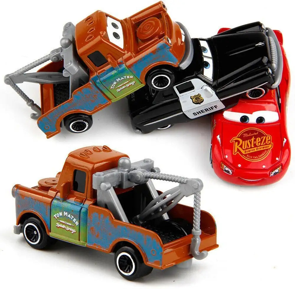 سيارة ماتر من كارس المعدنية – شاحنة السحب البرتقالية بتصميم Die-Cast | Mater Die-Cast Metal Toy Car – Cars Tow Truck Collectible