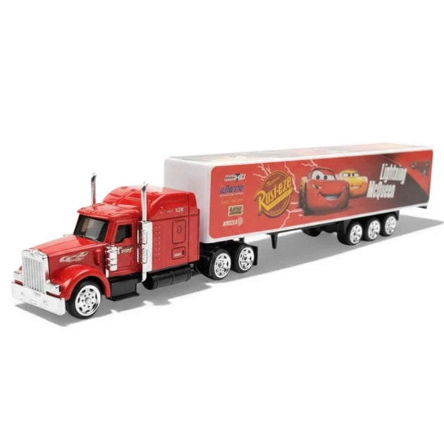 مجموعة سيارات كارس المعدنية للأطفال – سيارات شخصيات كرتونية بتصميم Die-Cast | Cars Die-Cast Toy Car Set for Kids – Cartoon Character Miniature Metal Cars Collection