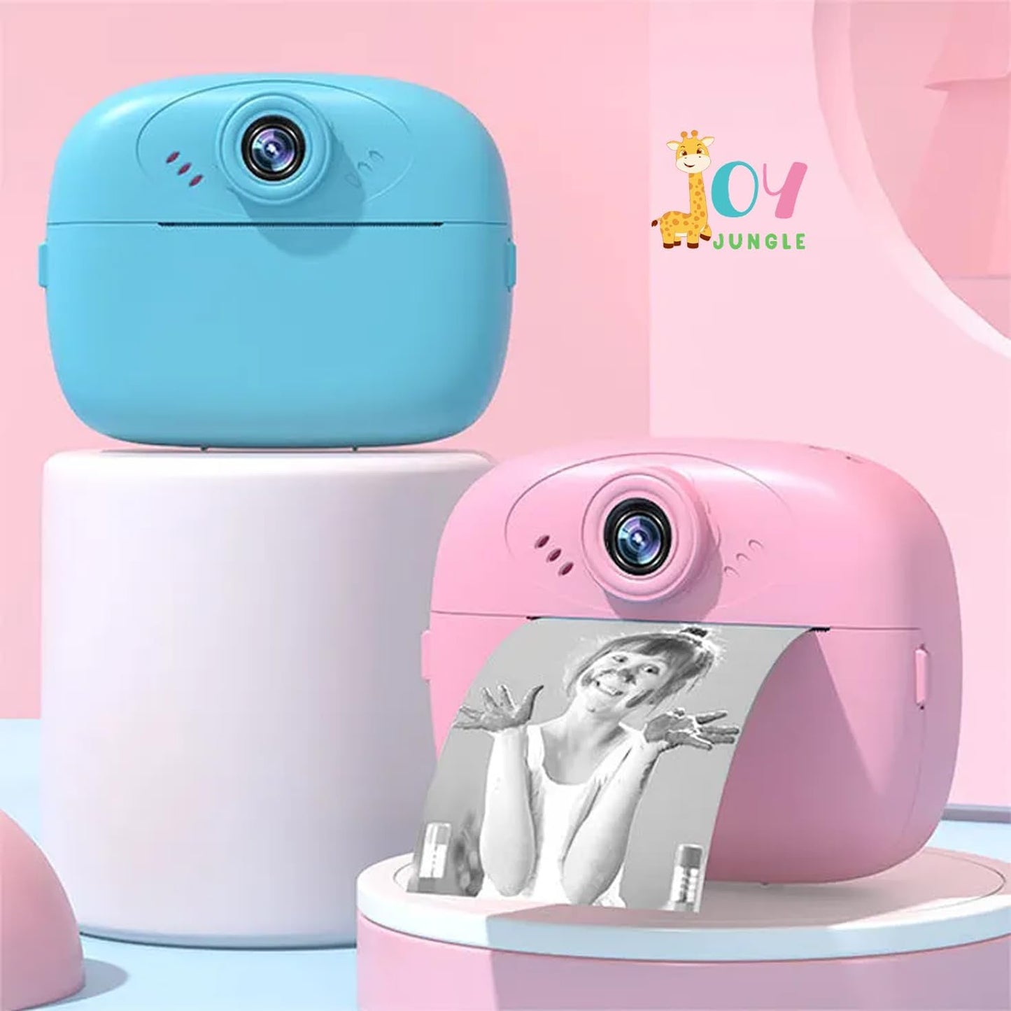 كاميرا الأطفال الرقمية الفورية للطباعة (DIY Instant Digital Camera)