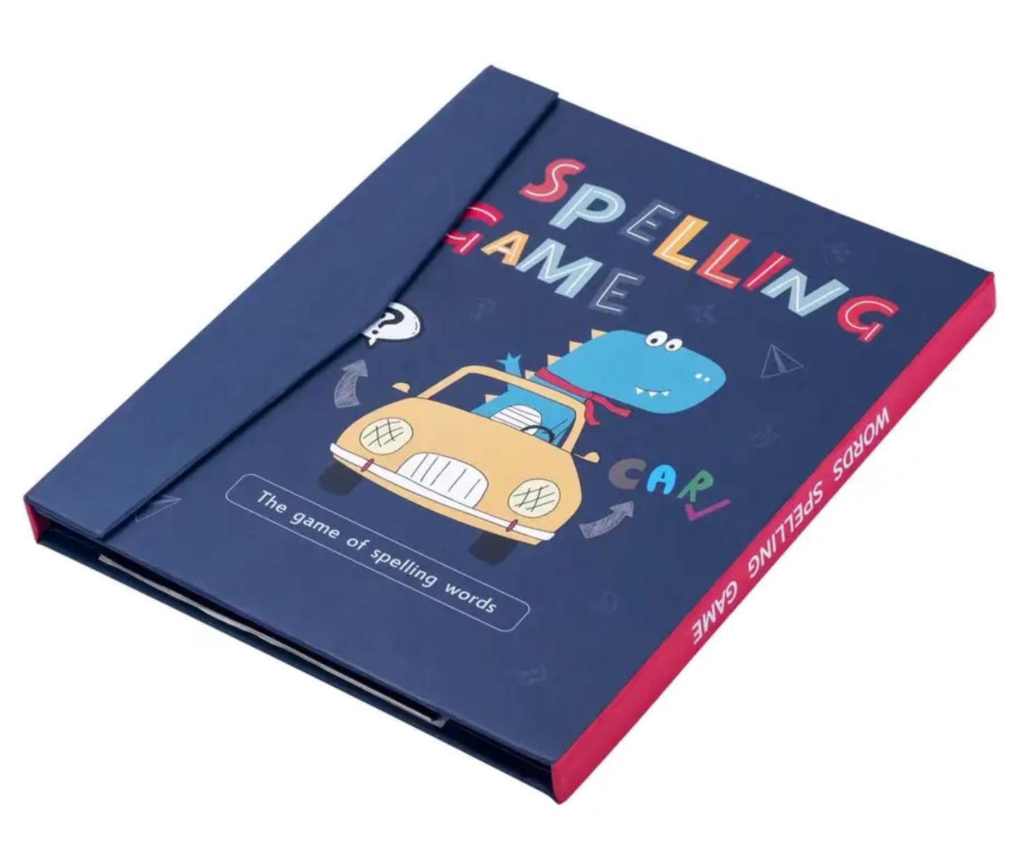 لعبة تعليم تهجئة الكلمات الإنجليزية الخشبية مع بطاقات وصور | Wooden English Spelling & Sight Words Learning Game