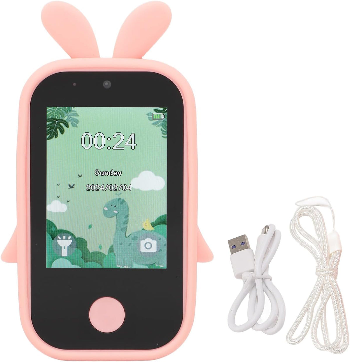 تليفون الأرنب الذكي للأطفال | Smart Bunny Kids Phone – Multifunctional Toy 🐰📱
