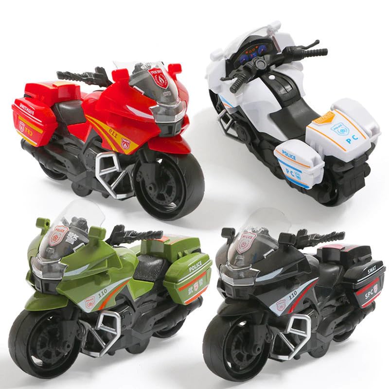 دراجة نارية ألعاب سحب بالقصور الذاتي – Inertia Pull Back Motorcycle Toy