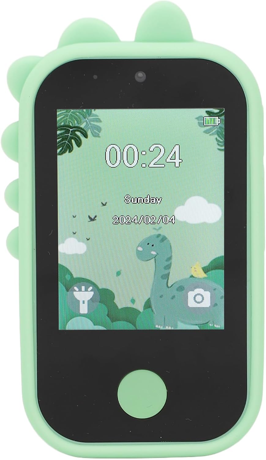 الهاتف الذكي للأطفال بتصميم الديناصور | Dinosaur Smart Kids Phone – Kids Toy 🦖📱