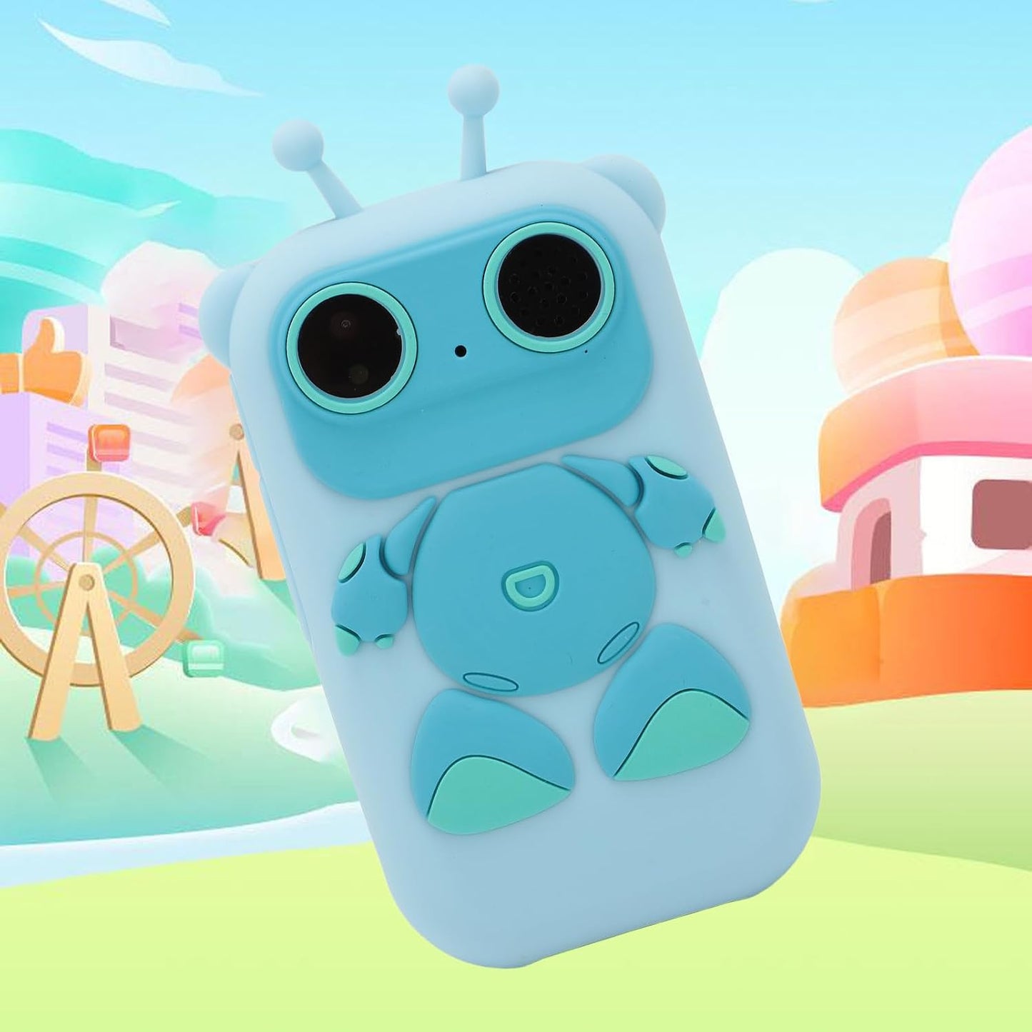 الهاتف الذكي للأطفال بتصميم الروبوت | Robot Smart Kids Phone – Multifunctional Toy 🤖📱