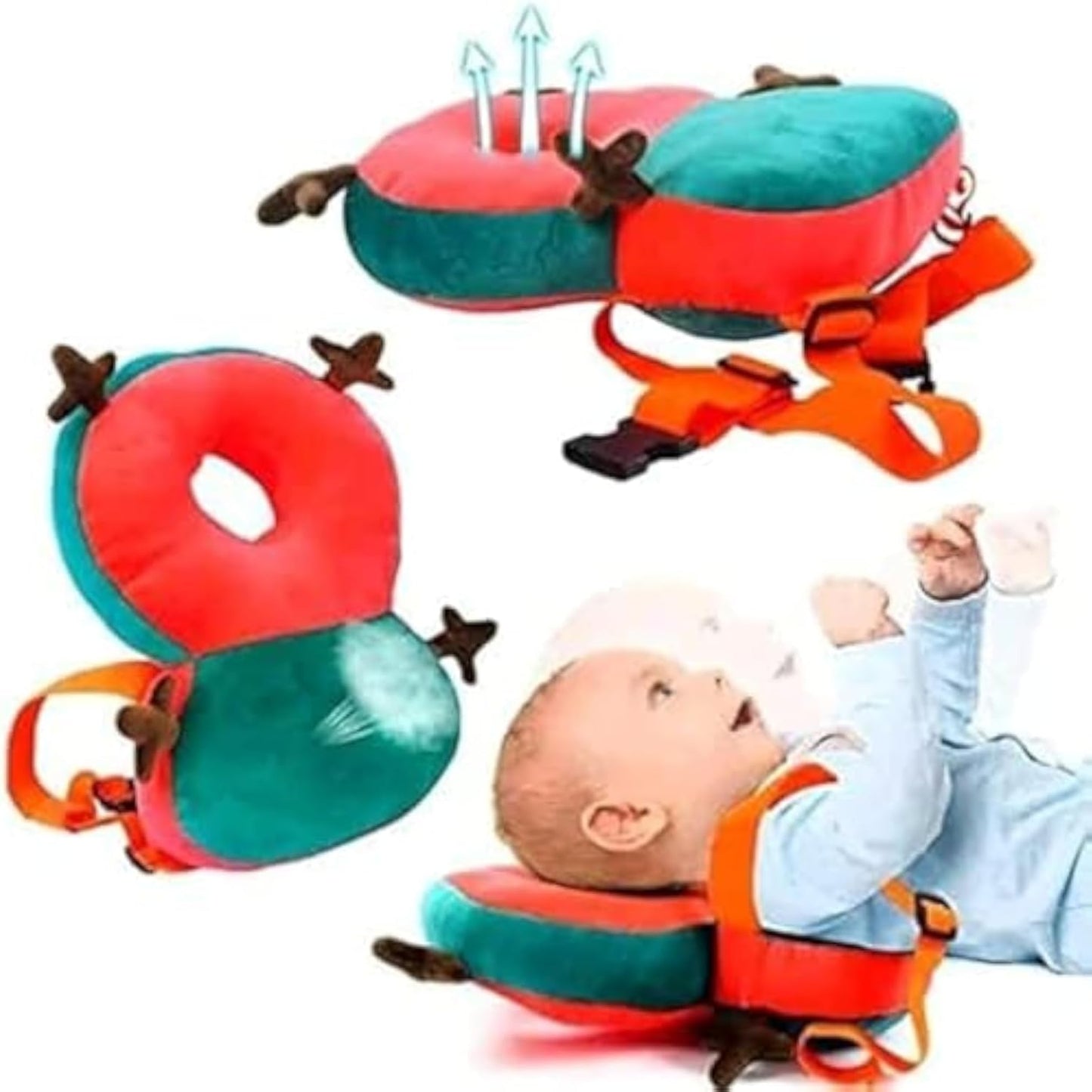 وسادة حماية رأس الطفل من الصدمات بتصميم الفراشة | Baby Head Protection Backpack Cushion
