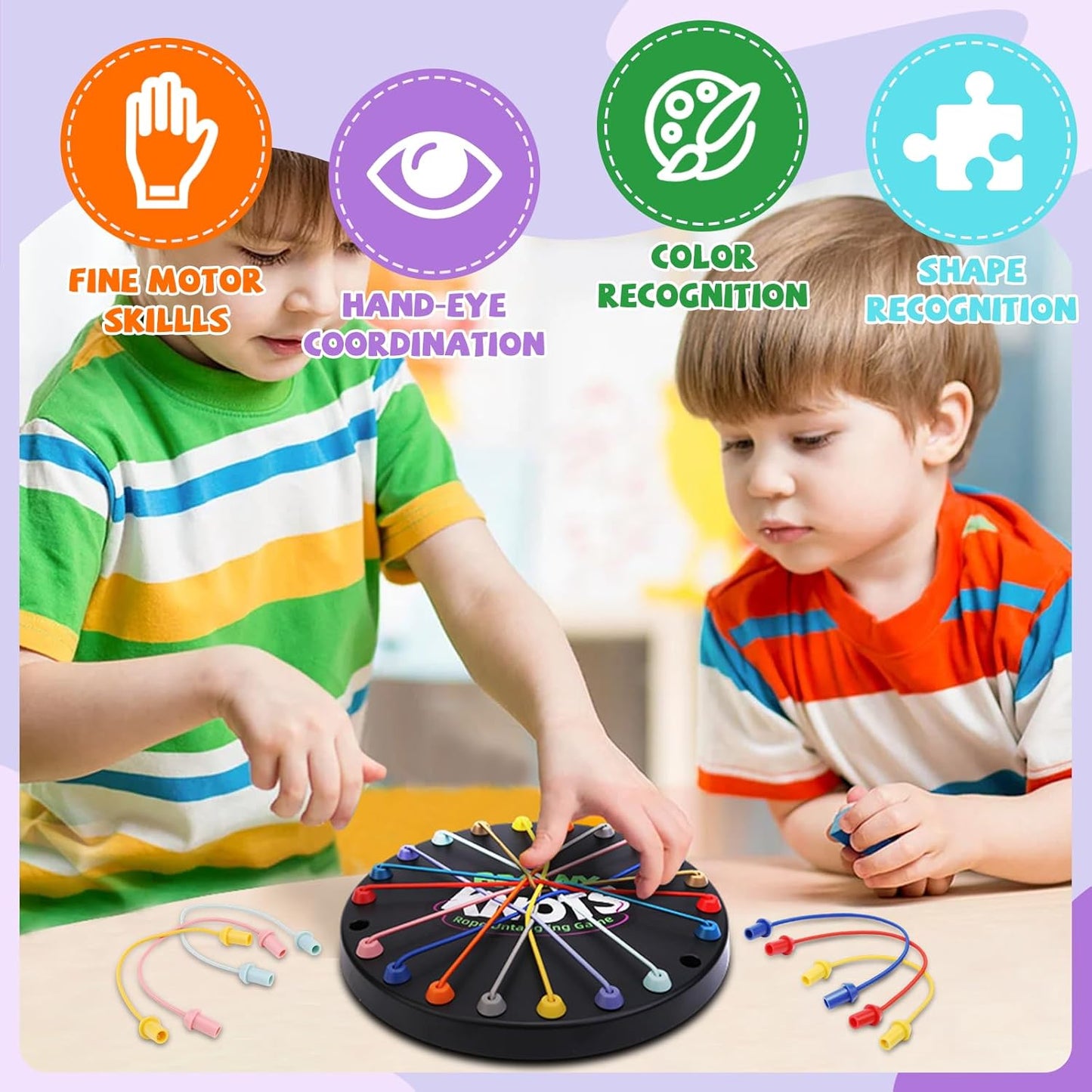 لعبة تحدي فك الحبال الذكية – Untie The Rope Puzzle Challenge