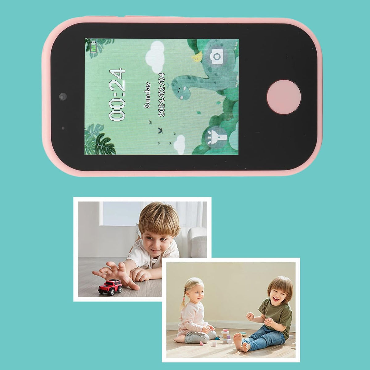 تليفون الأرنب الذكي للأطفال | Smart Bunny Kids Phone – Multifunctional Toy 🐰📱