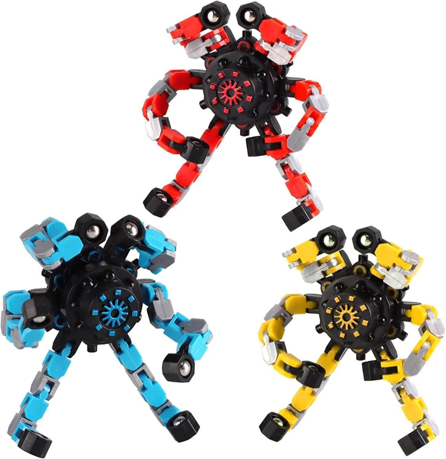 لعبة سبينر التحول العنكبوتي – Gyro Deformation Transform Spinner