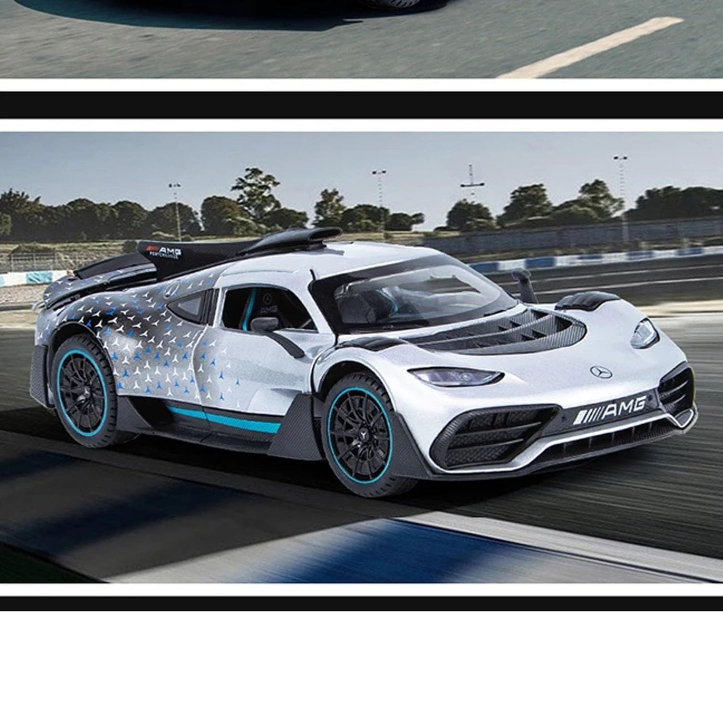 سيارة مرسيدس AMG ONE الرياضية المعدنية – Die-Cast Mercedes-AMG ONE 1:32