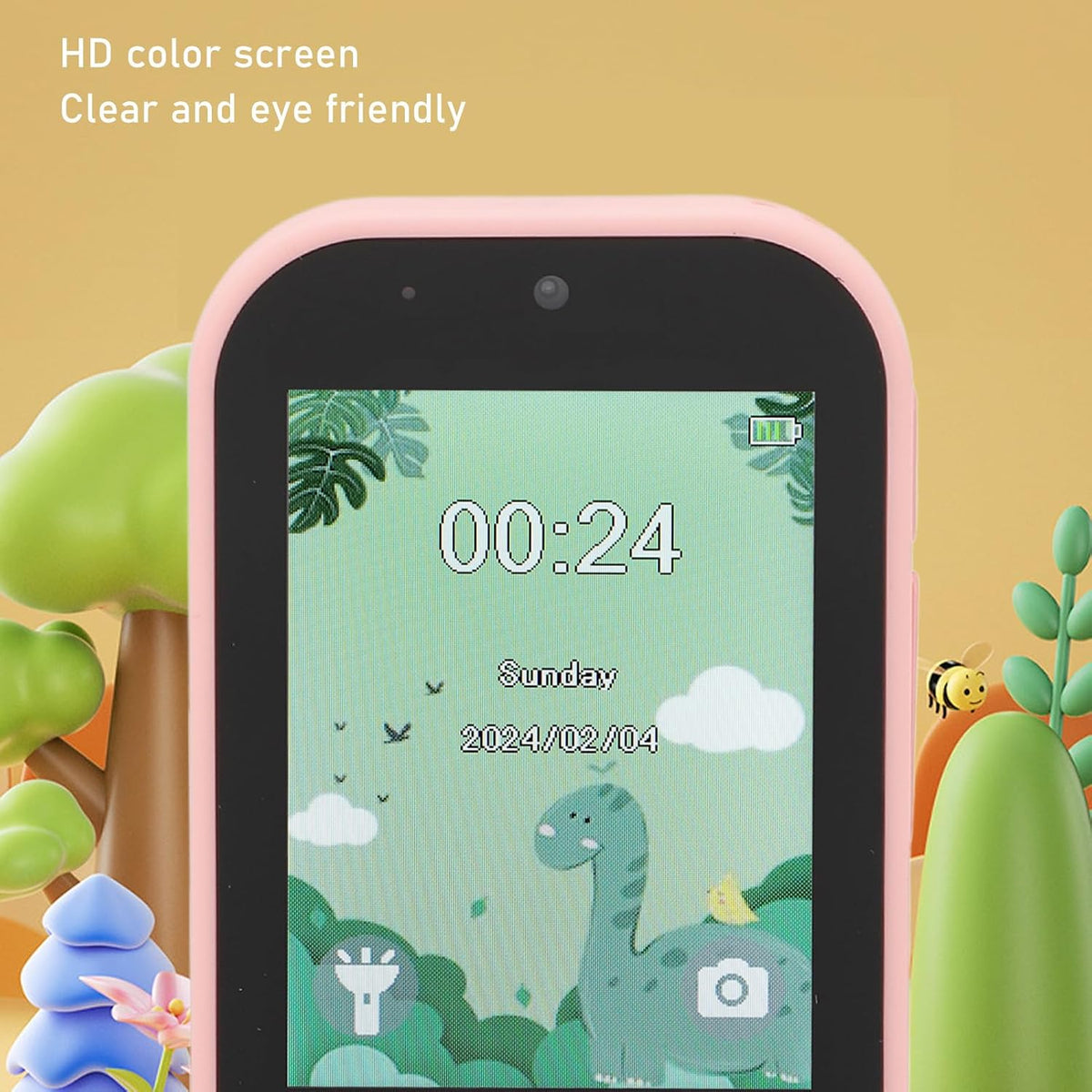تليفون الأرنب الذكي للأطفال | Smart Bunny Kids Phone – Multifunctional Toy 🐰📱