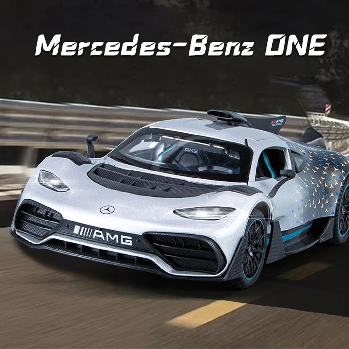 سيارة مرسيدس AMG ONE الرياضية المعدنية – Die-Cast Mercedes-AMG ONE 1:32