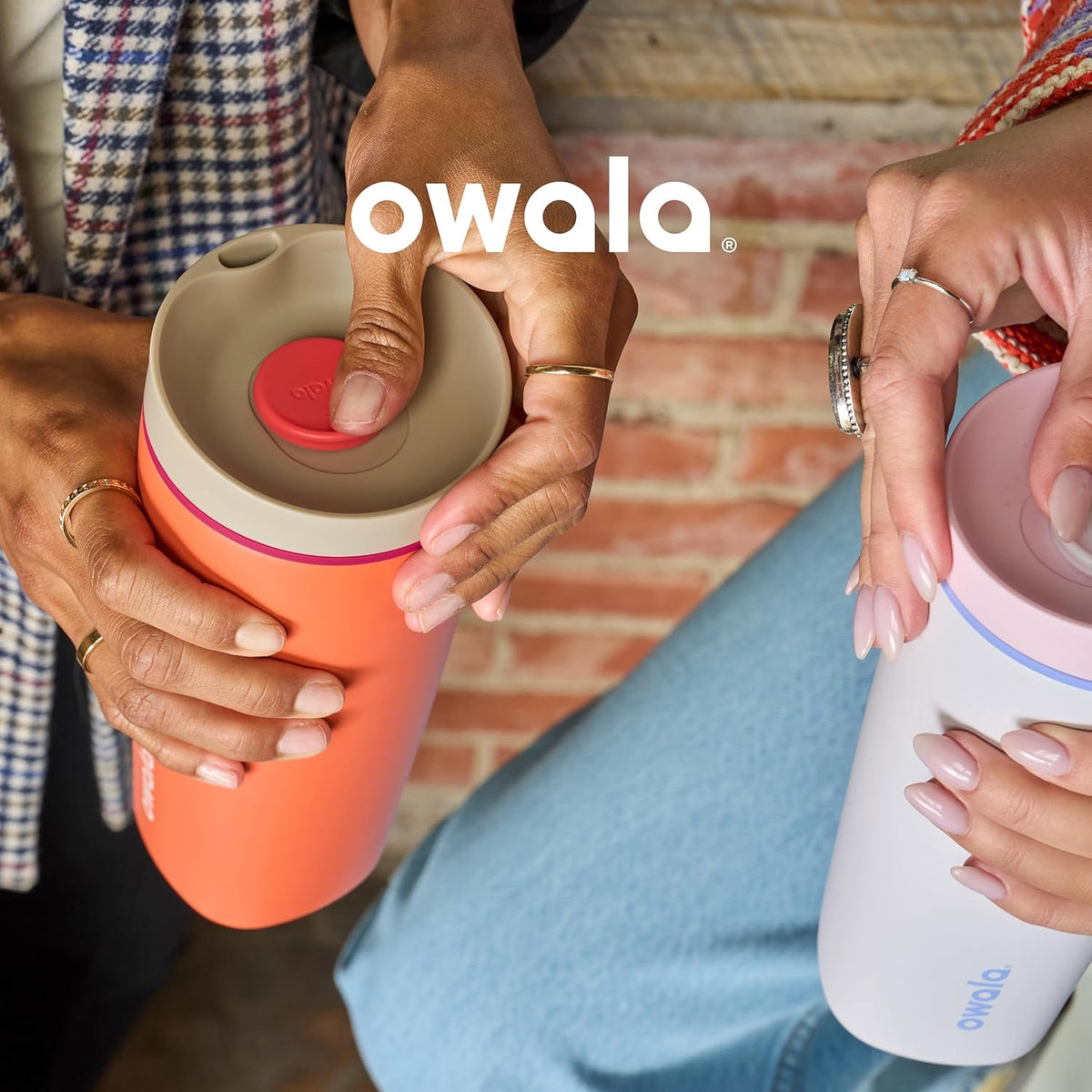 مج Owala SmoothSip ستانلس ستيل معزول – أخضر | Owala SmoothSip Insulated Stainless Steel Coffee Tumbler – Green