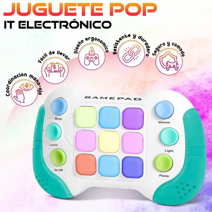 لعبة تحدي الذاكرة الإلكترونية على شكل يد تحكم (Memory Gamepad)