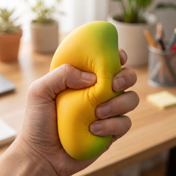 مانجو سكويشي  – لعبة ضغط مضادة للتوتر (Mango Squishy)