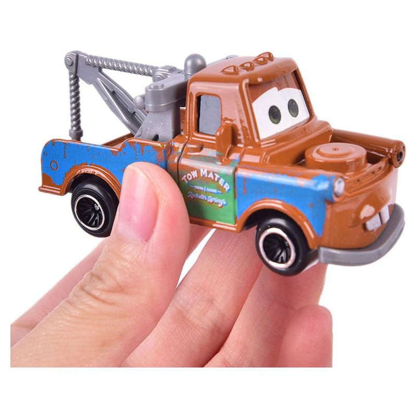 سيارة ماتر من كارس المعدنية – شاحنة السحب البرتقالية بتصميم Die-Cast | Mater Die-Cast Metal Toy Car – Cars Tow Truck Collectible