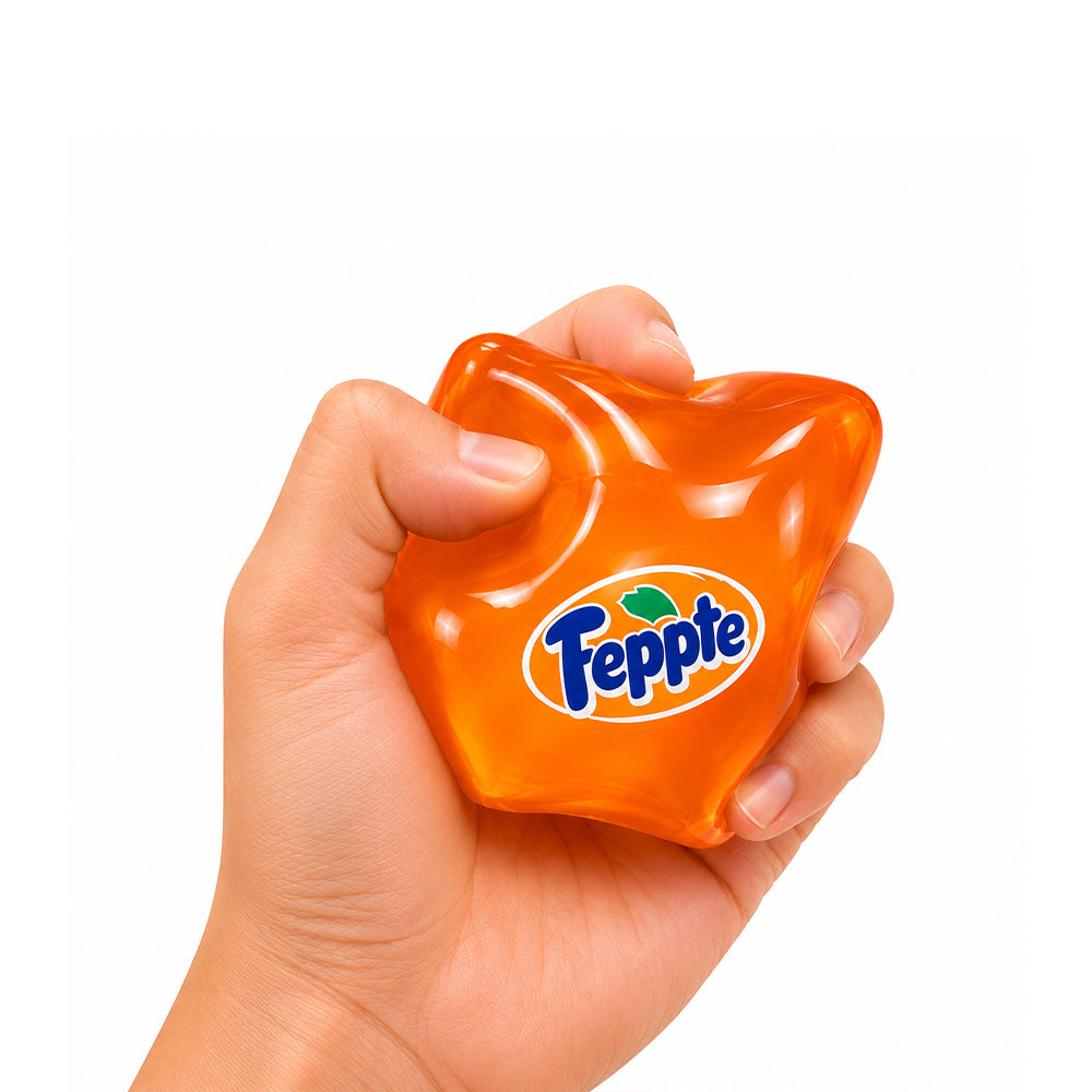 Squishy Cube Sugar Rebound 5.50 CM Orange