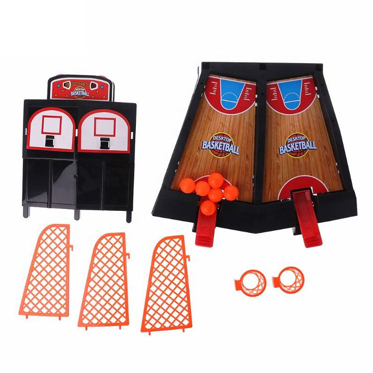 Mini Basketball Shooter Game| لعبة تحدي كرة السلة  المزدوجة للأطفال - ملعب تنافسي لسطح الطاولة