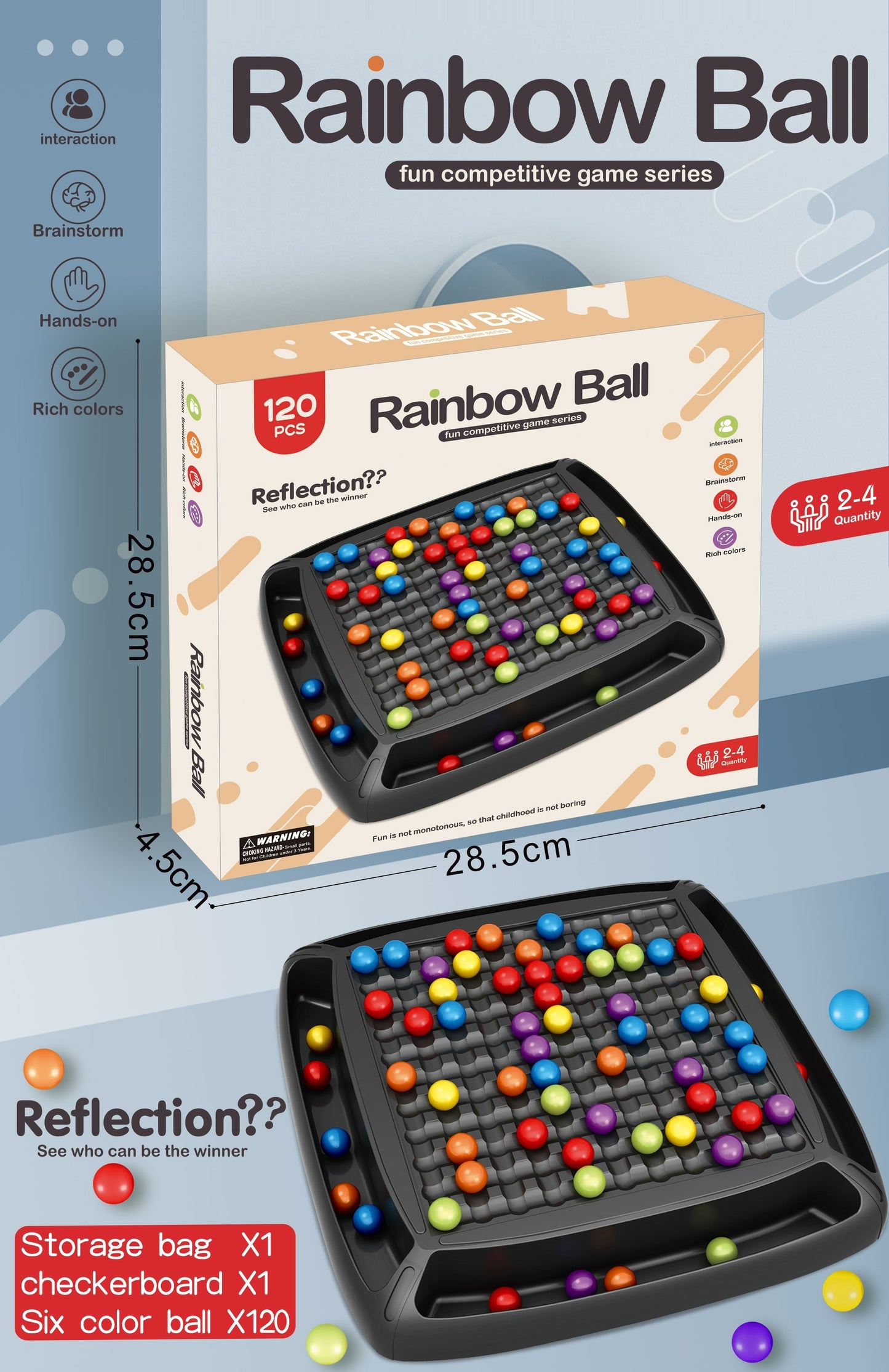 لعبة رينبو بول – Rainbow Ball