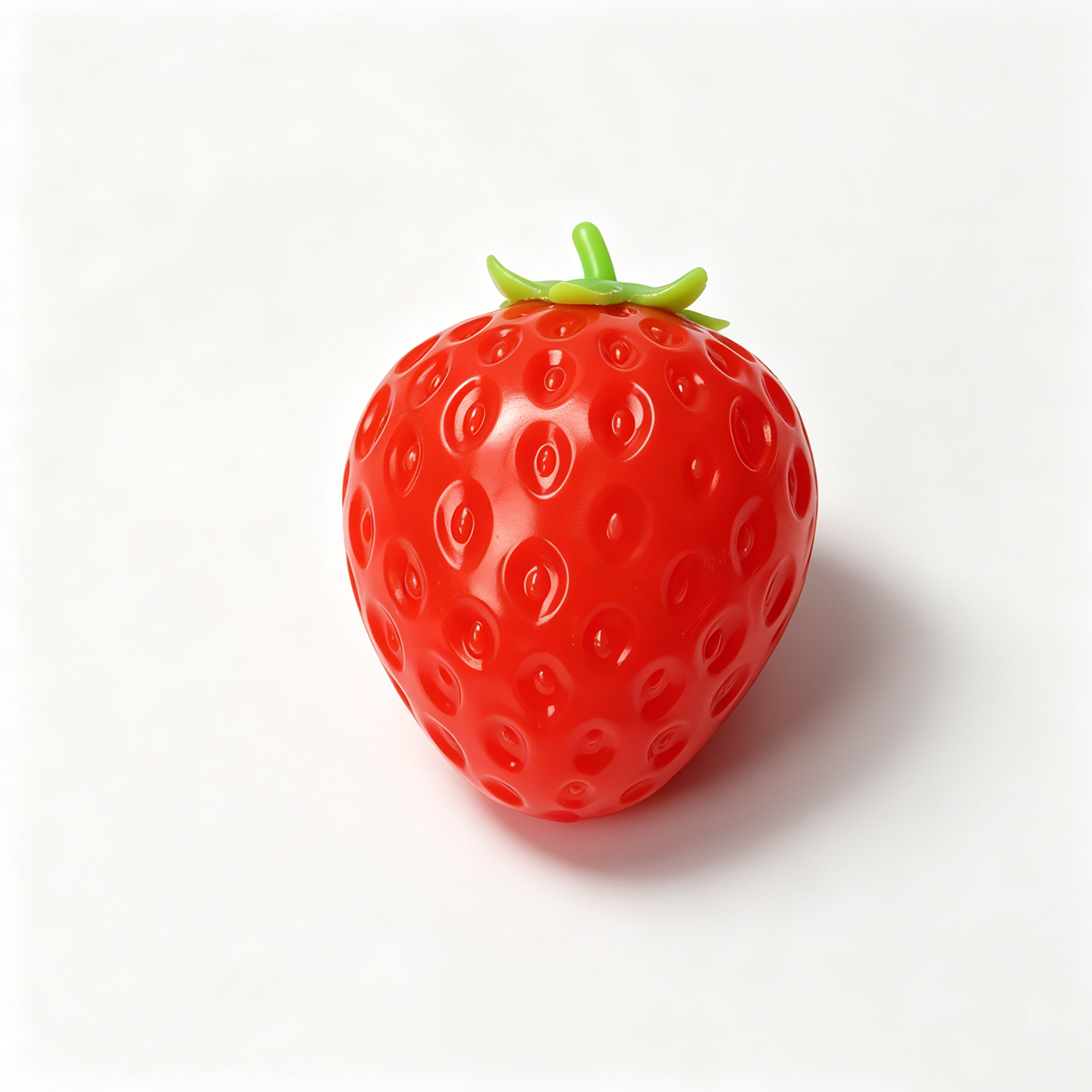 Strawberry Squishy Toy | اسكويشي مرن علي شكل فراوله
