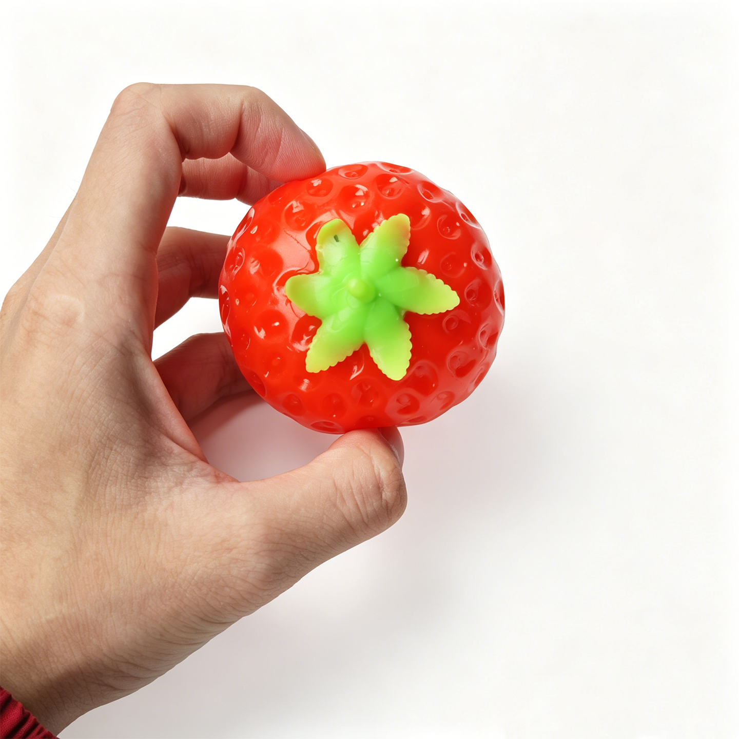 Strawberry Squishy Toy | اسكويشي مرن علي شكل فراوله