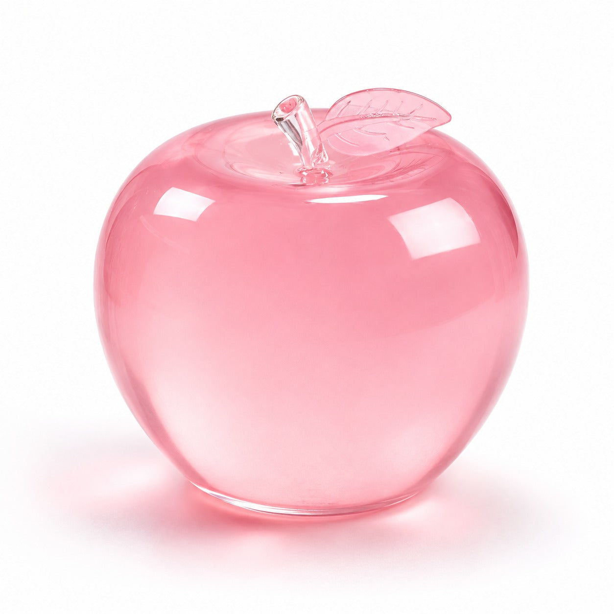 Transparent Apple Squishy Stress Relief Toy