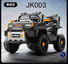 جيب كهربائي للأطفال دفع رباعي 4×4 – سيارة أوف رود فاخرة بإضاءة LED وعجلات ضخمة 🚙⚡