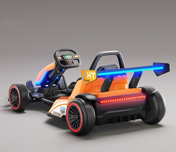 سيارة سباق كهربائية للأطفال بتصميم McLaren – دريفت، LED وموسيقى