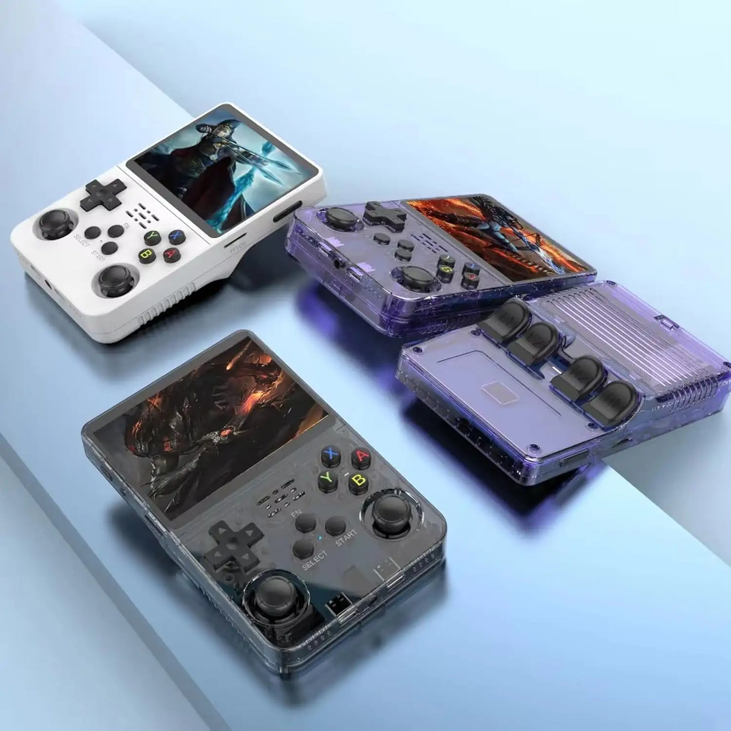 جهاز ألعاب محمول R36S بسعة 64 جيجابايت – شاشة ملونة وألعاب كلاسيكية | R36S 64GB Portable Retro Game Console – Handheld Gaming Console with Color Screen